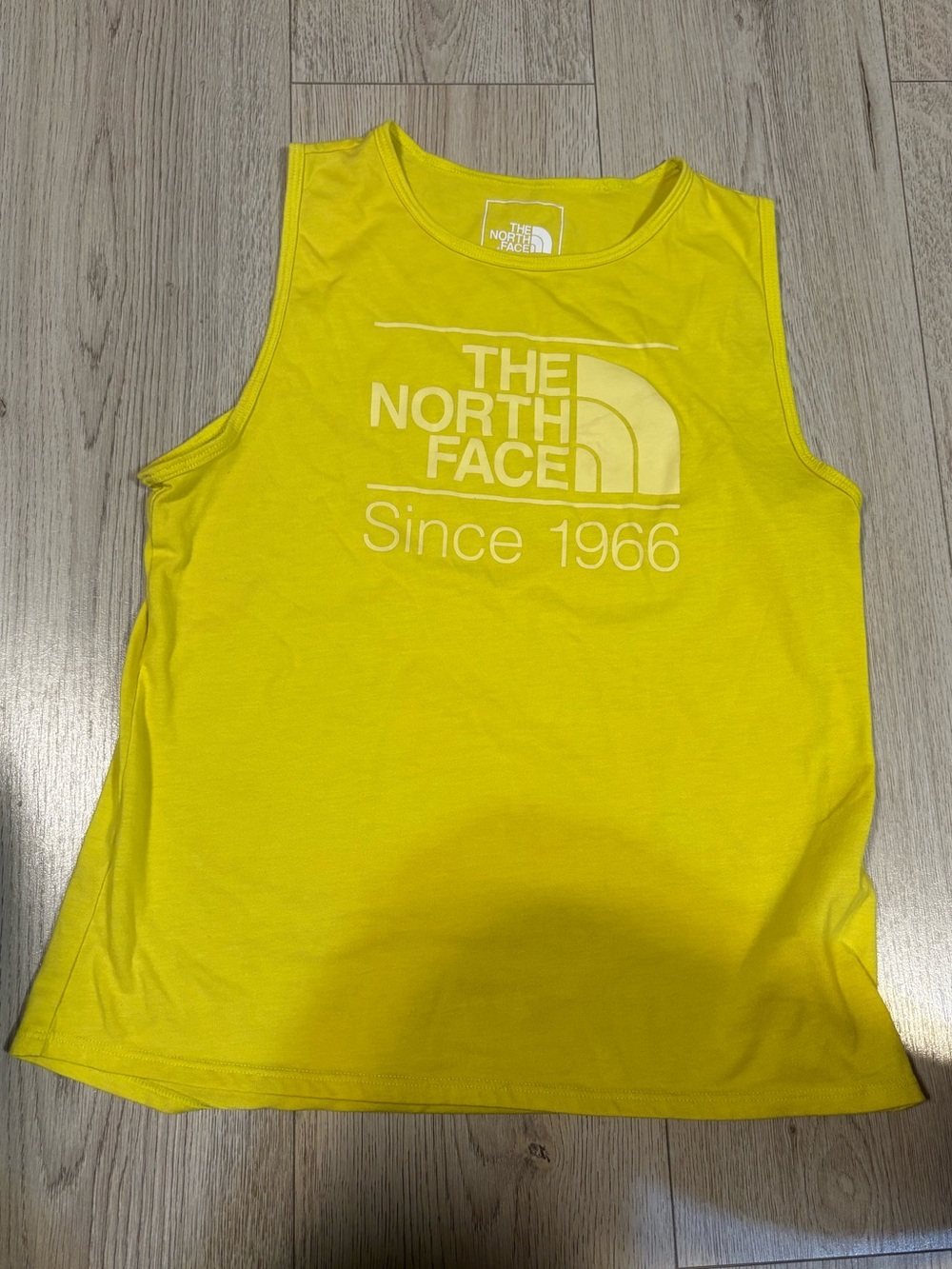 The North Face Women’s Yellow Logo Tank Top Size Small